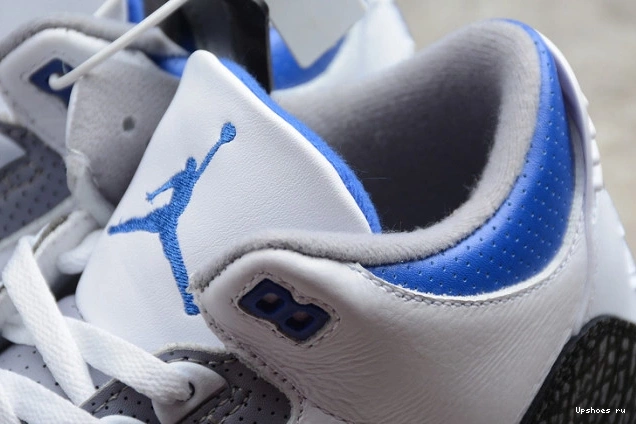 3 AIR BLUE JORDAN RETRO CT8532-145 WHITE 0118